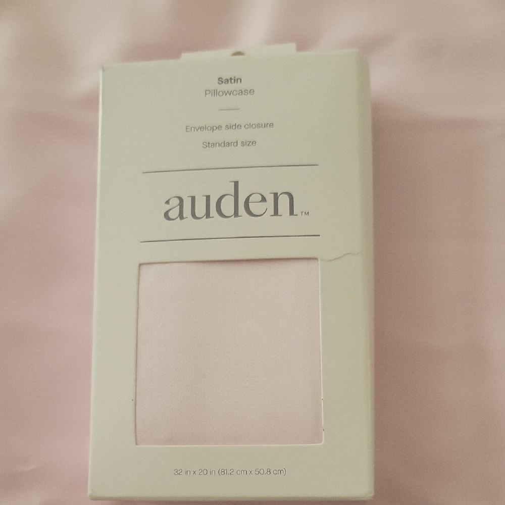 Auden Satin Pillowcase - Pink